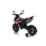 Elektrická motorka Aprilia RX - červená